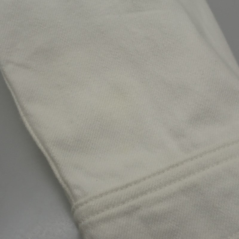 ルイヴィトン LOUIS VUITTON ワークウェアシャツ M 1A5VYS デニムジャケット コットン ブルー ホワイト メンズ【中古】【ABランク】