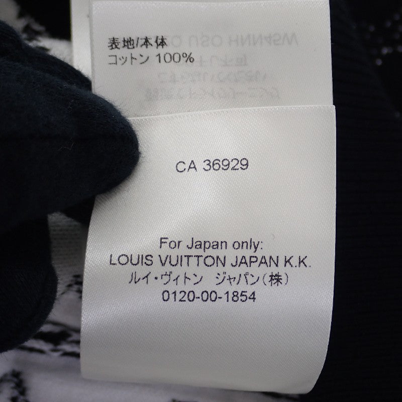 ルイヴィトン LOUIS VUITTON モノグラムグラディエントフーディ S 1AA4Y6 パーカー コットン ブラック メンズ【中古】【ABランク】