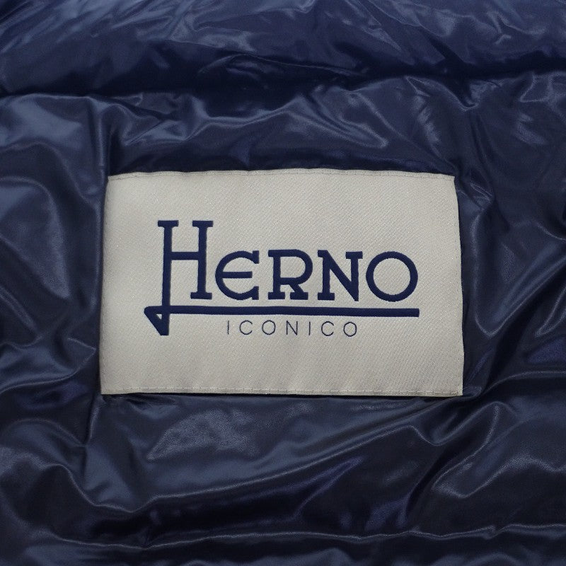 Herno Herno Iconico Sofia 38 PI0046DIC120179300 羽絨外套 尼龍 黑色 女款【中古】【A級品】