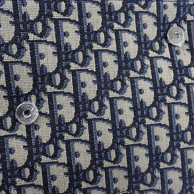 ディオール Dior サドル スモールメッセンジャー 1DME133YKS_H27E ショルダーバッグ カーフ ファブリック ブラック レディース メンズ【中古】【Aランク】