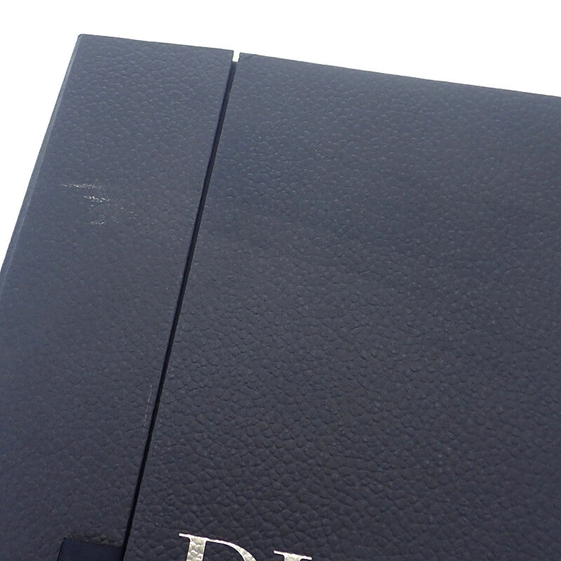 ディオール Dior サドル スモールメッセンジャー 1DME133YKS_H27E ショルダーバッグ カーフ ファブリック ブラック レディース メンズ【中古】【Aランク】