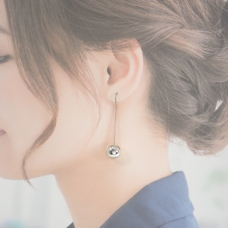 蒂芙尼 TIFFANY&Co. HardWear Ball 耳環 銀925 銀色 女士【中古】【A級】