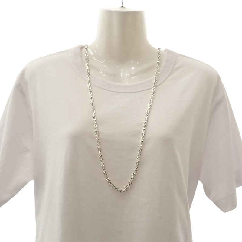 ティファニー TIFFANY&Co. ハードウェア スモールラップ 60153372 ネックレス シルバー925 レディース メンズ ユニセックス【中古】【ABランク】