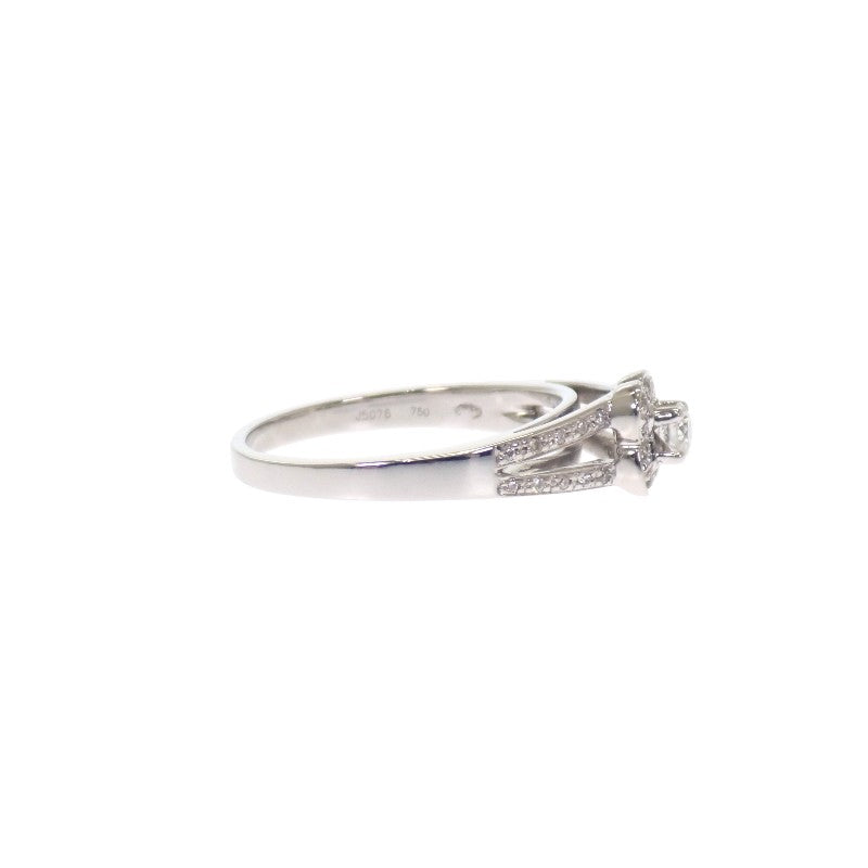 モーブッサン MAUBOUSSIN チャンスオブラブ 13号 リング K18ホワイトゴールド ダイヤモンド レディース【中古】【Aランク】