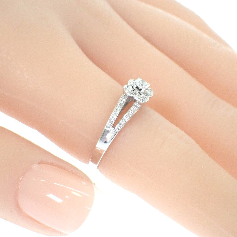 モーブッサン MAUBOUSSIN チャンスオブラブ 13号 リング K18ホワイトゴールド ダイヤモンド レディース【中古】【Aランク】