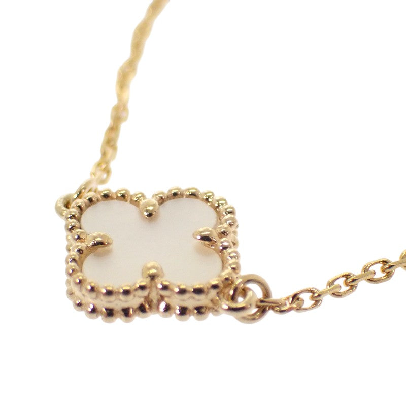 ヴァンクリーフ&アーペル Van Cleef & Arpels スウィートアルハンブラ VCARF68800 ブレスレット K18イエローゴールド マザーオブパール レディース【中古】【Aランク】