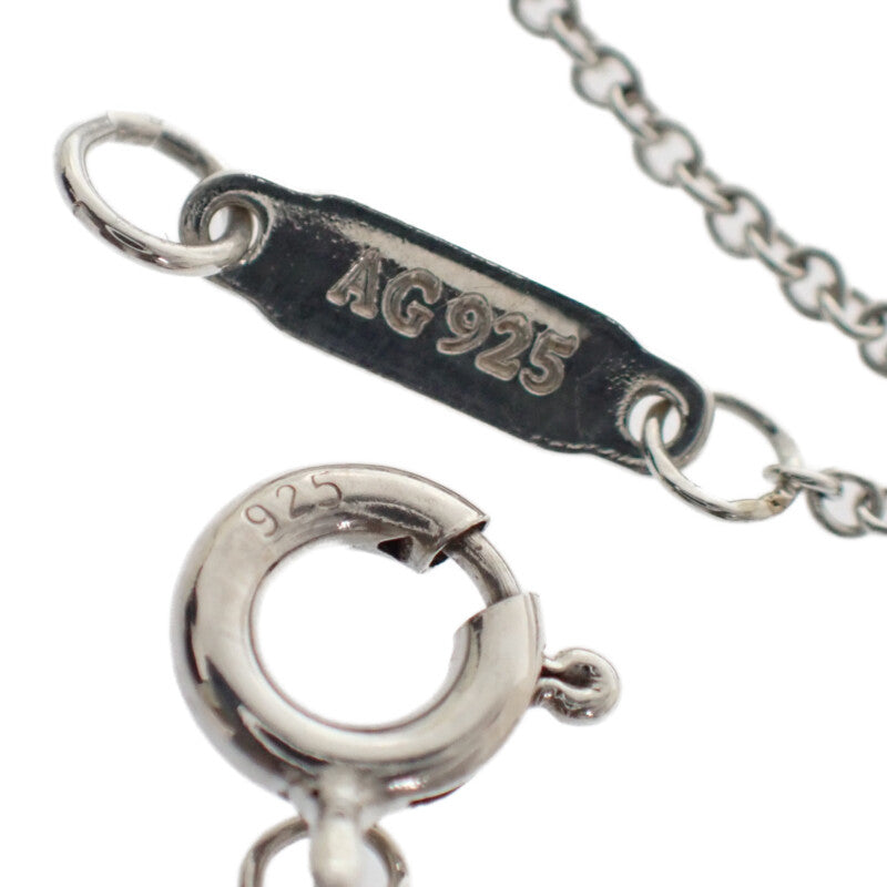 ティファニー TIFFANY&Co. ティファニーブルー ダブル ハート タグ ペンダント ミニ 60014069 ネックレス スターリングシルバー レディース【中古】【ABランク】