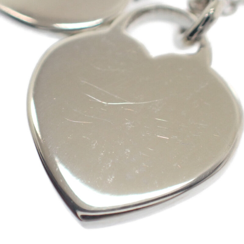 ティファニー TIFFANY&Co. ティファニーブルー ダブル ハート タグ ペンダント ミニ 60014069 ネックレス スターリングシルバー レディース【中古】【ABランク】