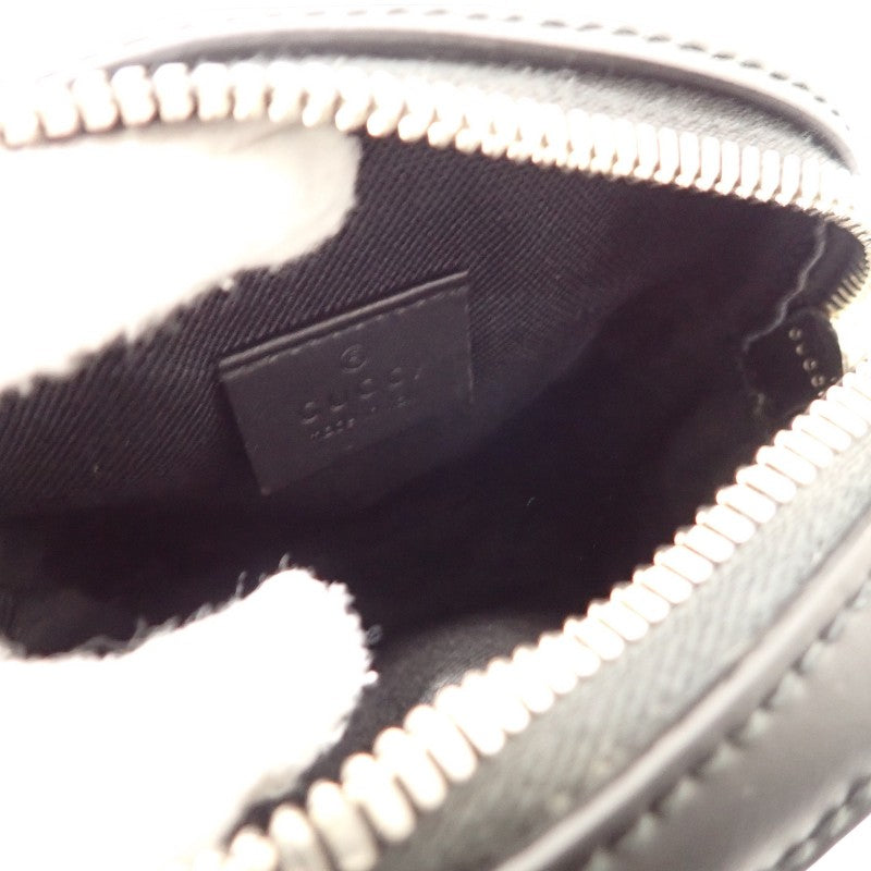 グッチ GUCCI GGスプリーム ミニショルダーバッグ 682357 K5RLN 1095 ショルダーバッグ GGスプリームキャンバス レザー ブラック シルバー金具 メンズ レディース ユニセックス【中古】【Aランク】