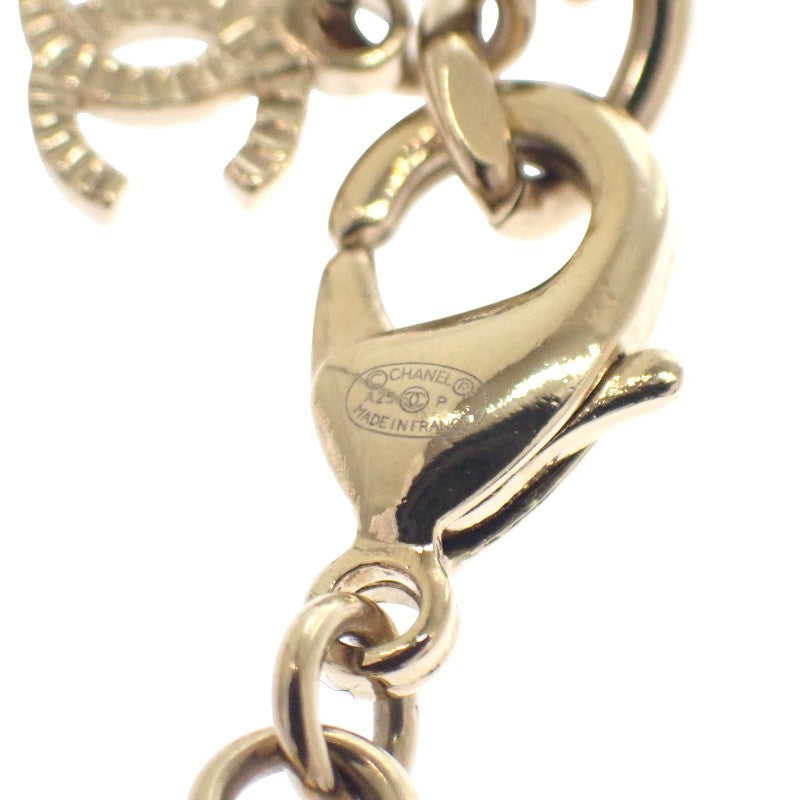 シャネル CHANEL CCパール ABF374_B19980 チョーカー メタル ゴールド ブラック レディース【中古】【Aランク】