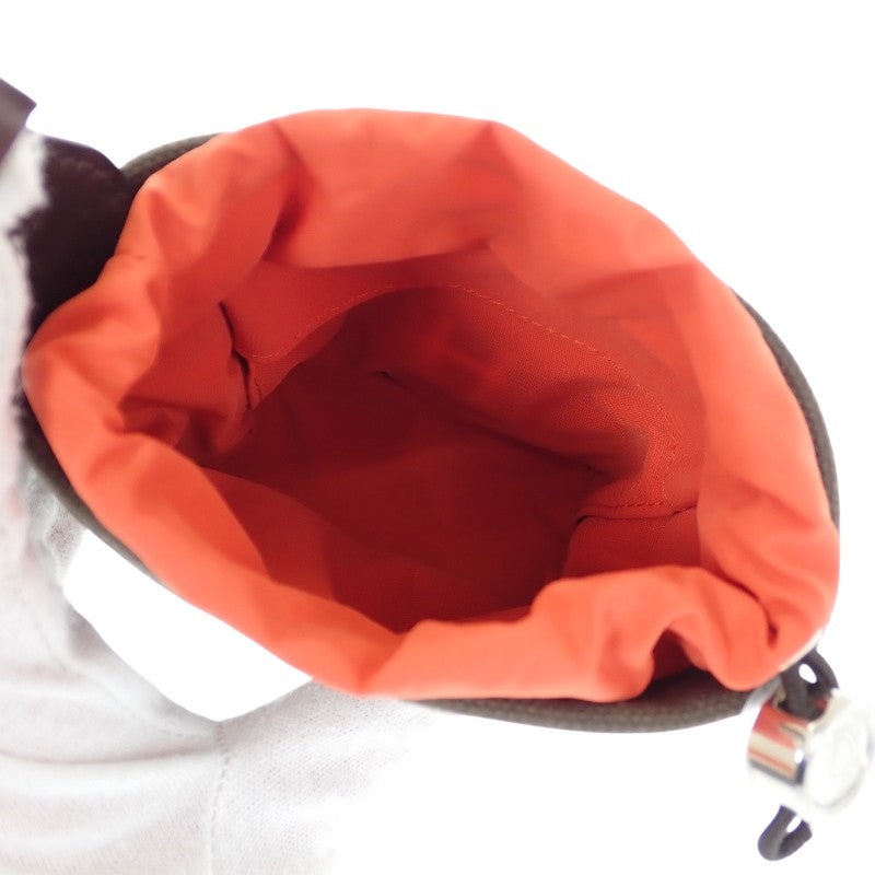 エルメス HERMES 犬用トリーツポーチ H800617EKAA ポーチ コーティングキャンバス レザー カーキ フー シルバー金具 レディース メンズ ユニセックス【中古】【Aランク】