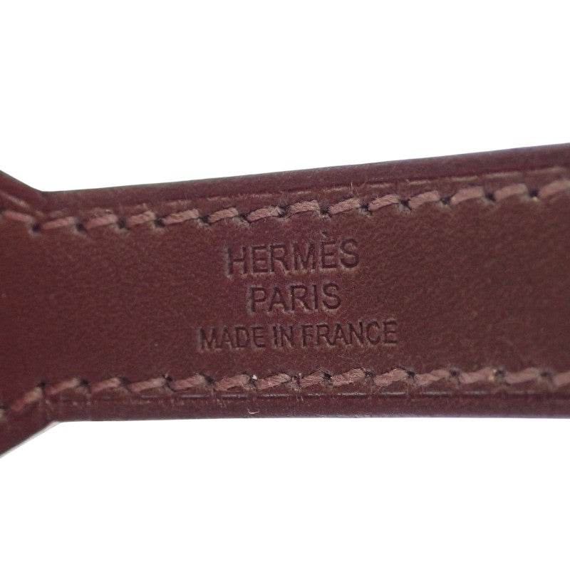 エルメス HERMES 犬用トリーツポーチ H800617EKAA ポーチ コーティングキャンバス レザー カーキ フー シルバー金具 レディース メンズ ユニセックス【中古】【Aランク】