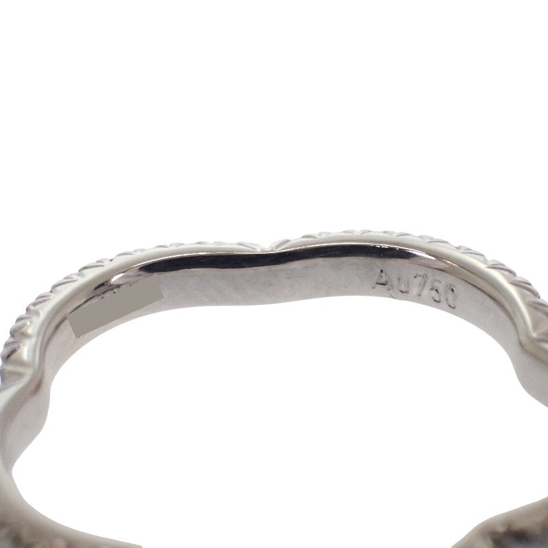 シャネル CHANEL カメリア フル エタニティ 6.5号 J3211 リング K18ホワイトゴールド ダイヤモンド #49 レディース【中古】【Aランク】