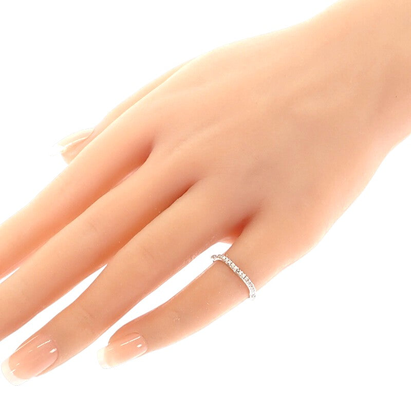 シャネル CHANEL カメリア フル エタニティ 6.5号 J3211 リング K18ホワイトゴールド ダイヤモンド #49 レディース【中古】【Aランク】