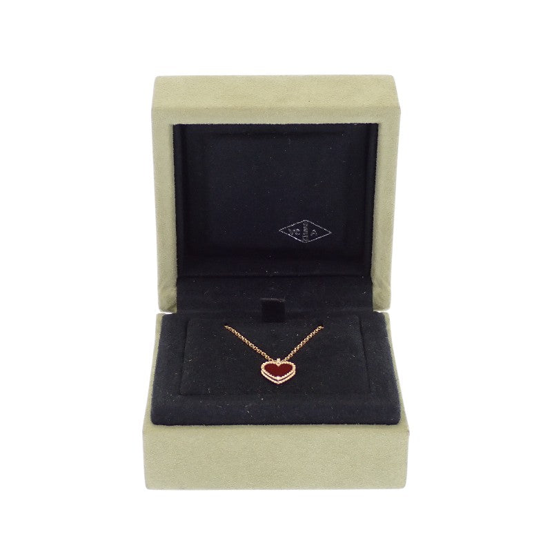 ヴァンクリーフ&アーペル Van Cleef & Arpels スウィート ハート VCARN59N00 ネックレス K18ピンクゴールド カーネリアン レディース【中古】【Aランク】