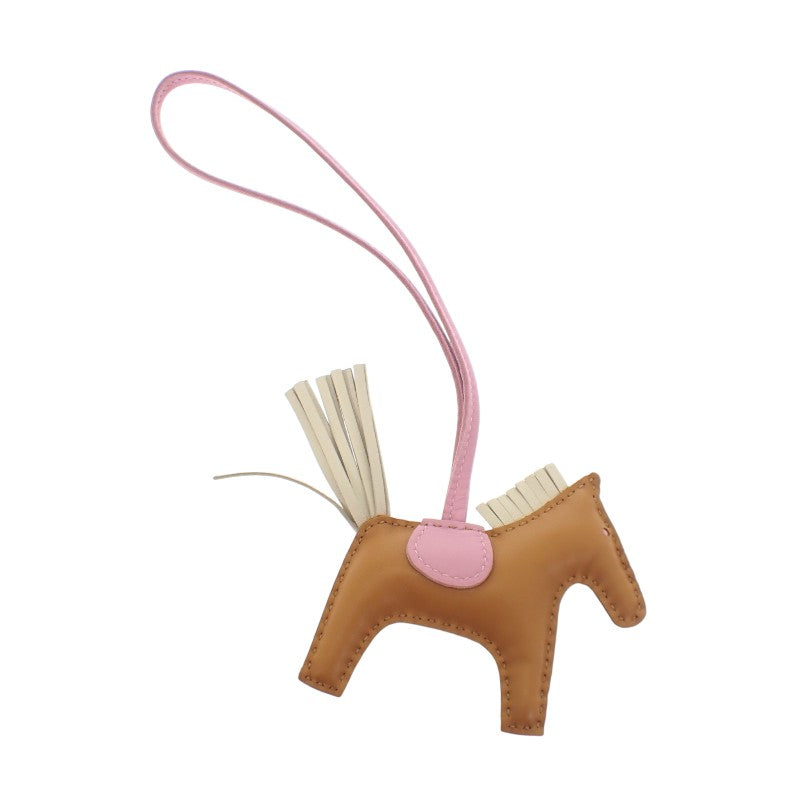 エルメス HERMES ロデオチャームPM バッグチャーム アニョーミロ セサミ モーヴシルベストル クレ レディース【中古】【Aランク】