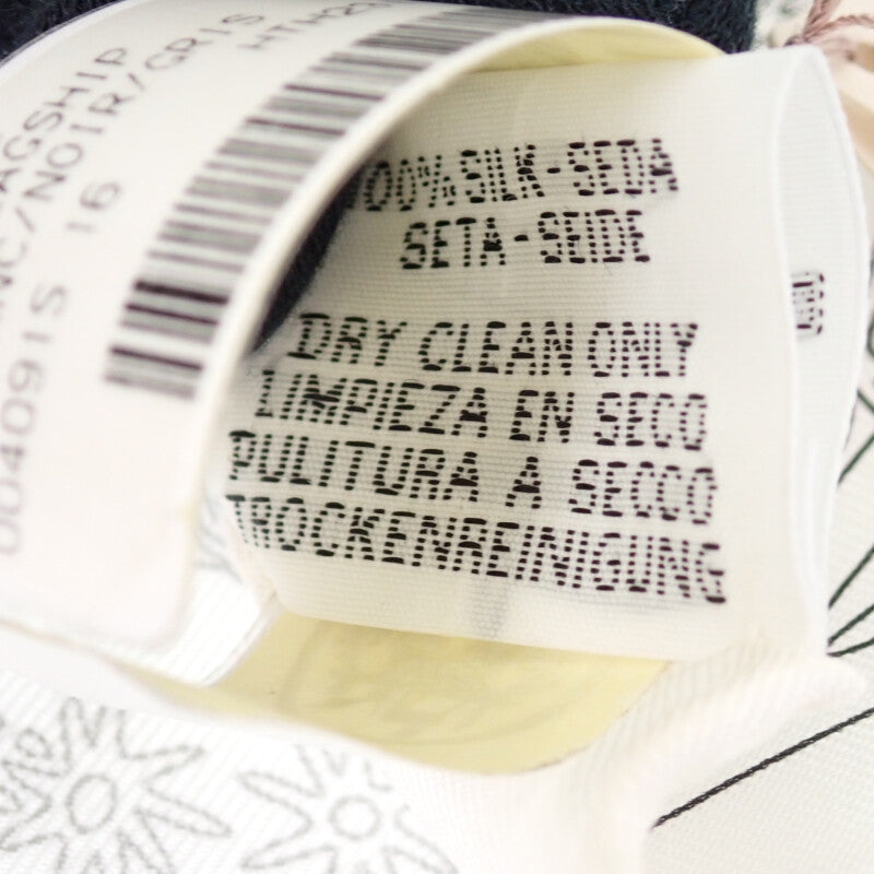 エルメス HERMES カレ90 Hermes Flagship エルメス フラッグシップ スカーフ シルク ホワイト レディース【中古】【SAランク】