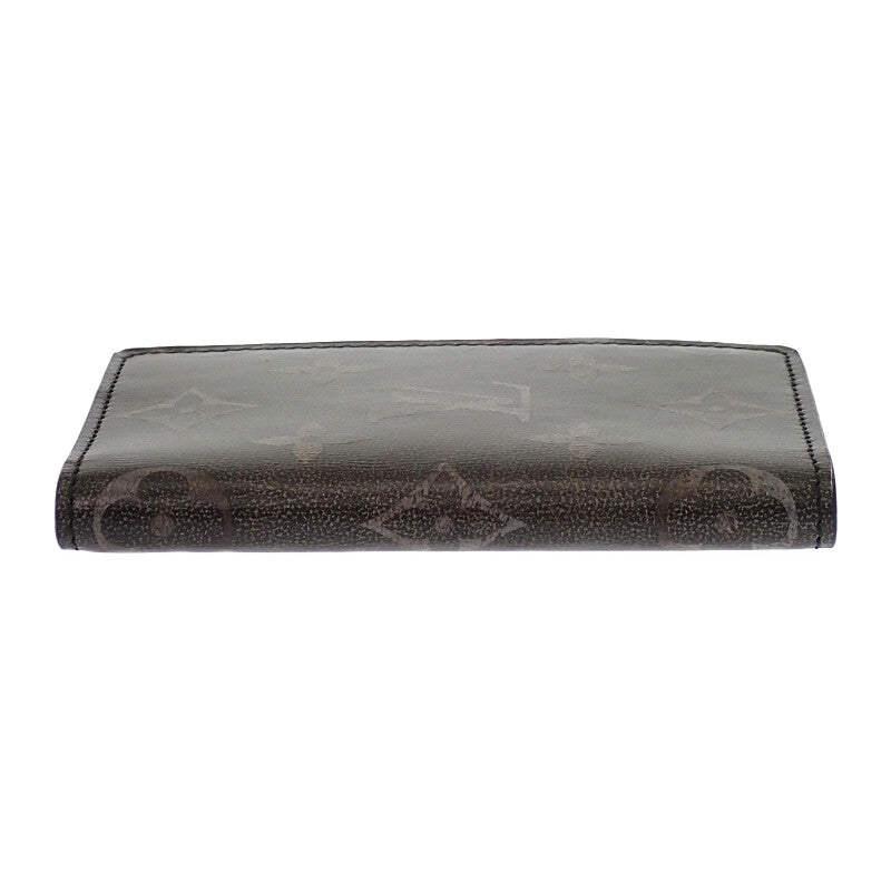 ルイヴィトン LOUIS VUITTON オーガナイザー・ドゥポッシュ M11635 カードケース レザー ブラック メンズ【中古】【SAランク】