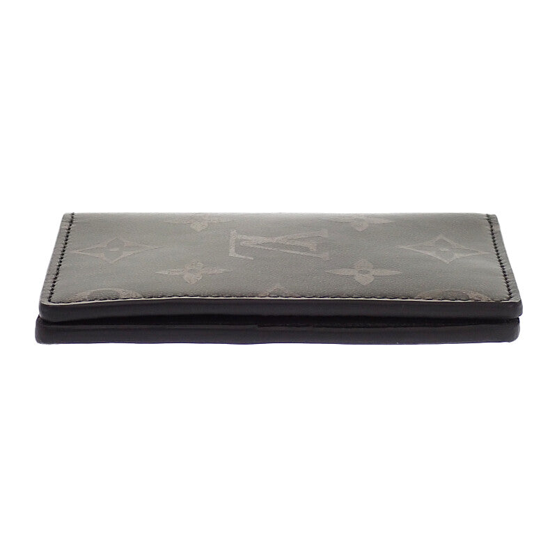 ルイヴィトン LOUIS VUITTON オーガナイザー・ドゥポッシュ M11635 カードケース レザー ブラック メンズ【中古】【SAランク】