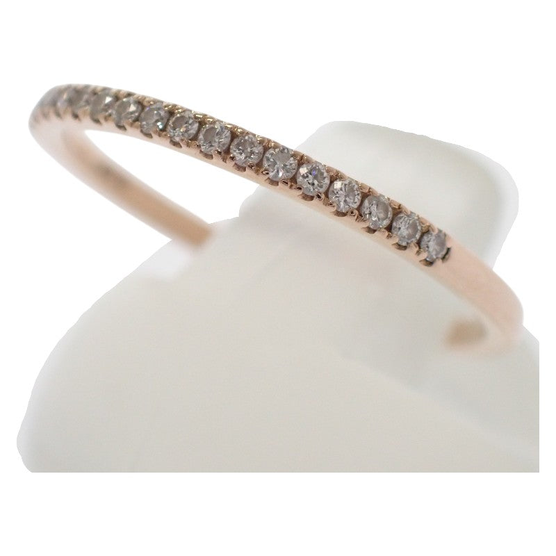 STAR JEWELRY K18 半永恆戒指,9號,2ZR1580,K18玫瑰金鑽石女戒【中古】【A級】