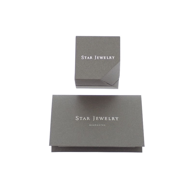 スタージュエリー STAR JEWELRY K18 ハーフ エタニティ 9号 2ZR1580 リング K18ピンクゴールド ダイヤモンド レディース【中古】【Aランク】