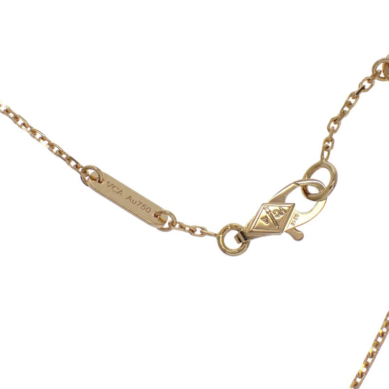 ヴァンクリーフ&アーペル Van Cleef & Arpels スウィート パピヨン VCARF69000 ブレスレット K18イエローゴールド マザーオブパール レディース【中古】【Aランク】