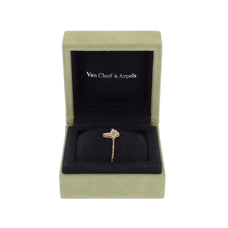 ヴァンクリーフ&アーペル Van Cleef & Arpels スウィート パピヨン VCARF69000 ブレスレット K18イエローゴールド ゴールド マザーオブパール レディース【中古】【Aランク】