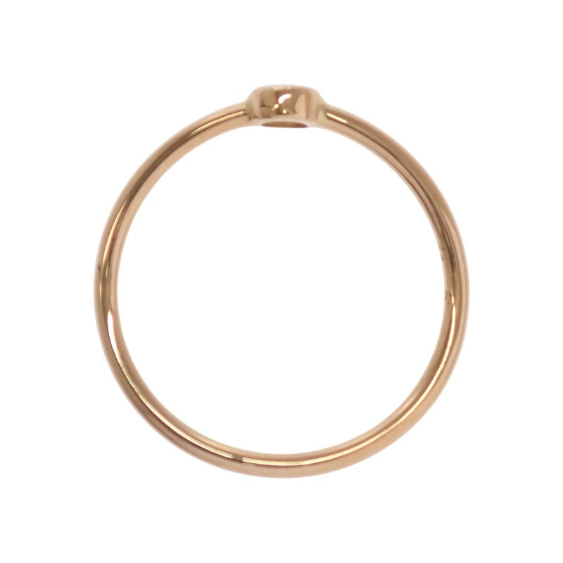 ティファニー TIFFANY&Co. ウェーブ シングルロウ 8号 60016977 リング K18ピンクゴールド ゴールド ダイヤモンド レディース【中古】【Aランク】