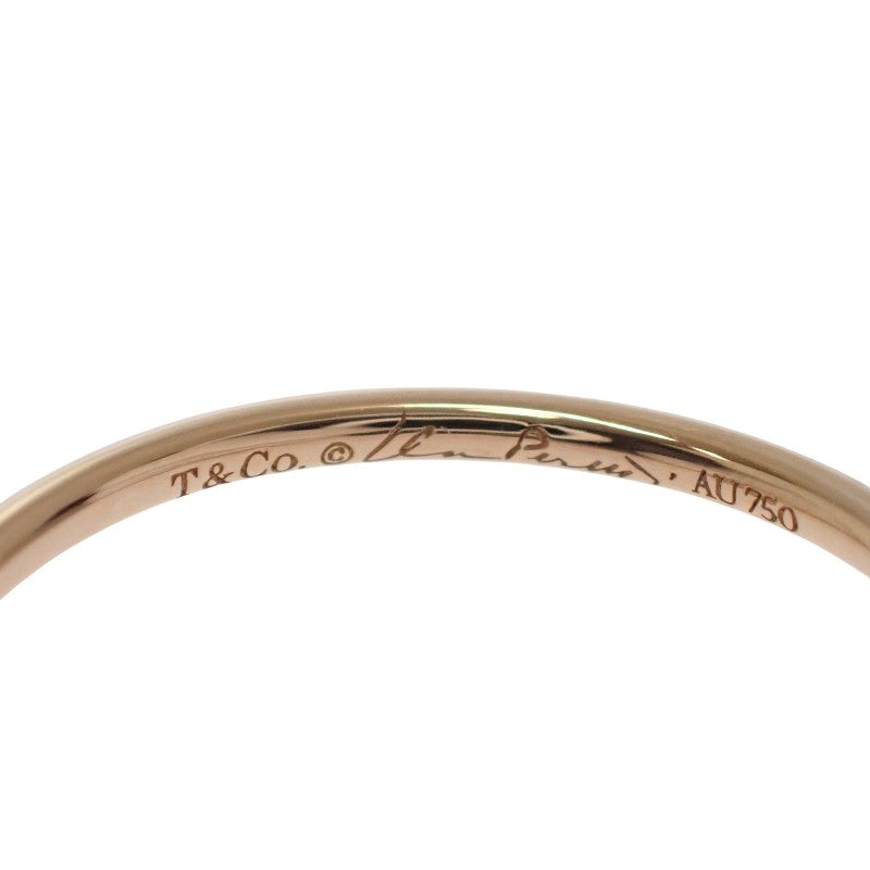 ティファニー TIFFANY&Co. ウェーブ シングルロウ 8号 60016977 リング K18ピンクゴールド ゴールド ダイヤモンド レディース【中古】【Aランク】