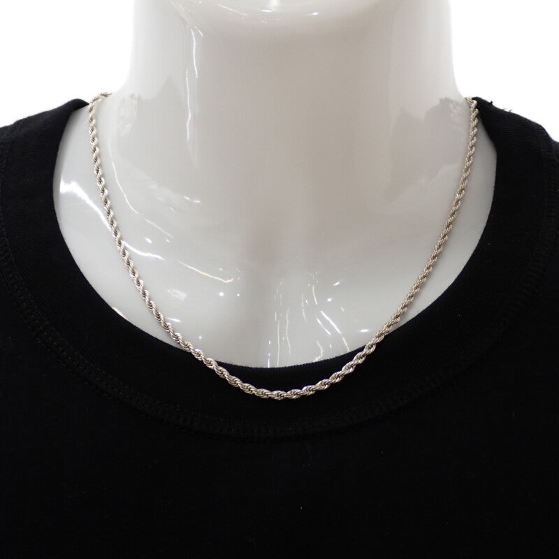 蒂芙尼 TIFFANY&Co. 麻花鏈螺絲項鍊 銀925 女士 男士【中古】【A級】