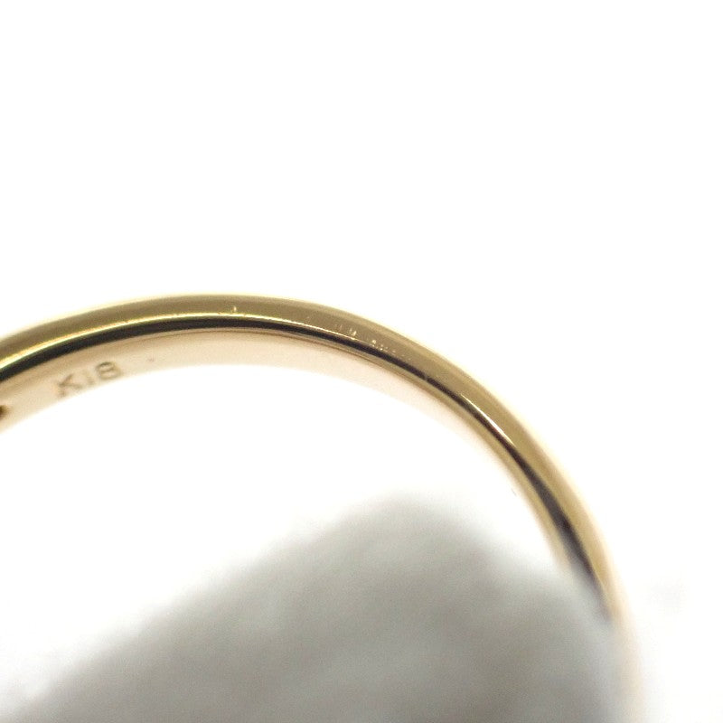 K18 デザインジュエリー 12号 リング K18ゴールド ダイヤモンド レディース【中古】【Aランク】