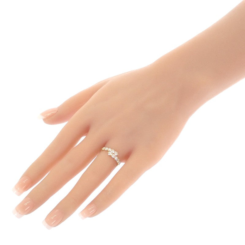 K18 デザインジュエリー 12号 リング K18ゴールド ダイヤモンド レディース【中古】【Aランク】