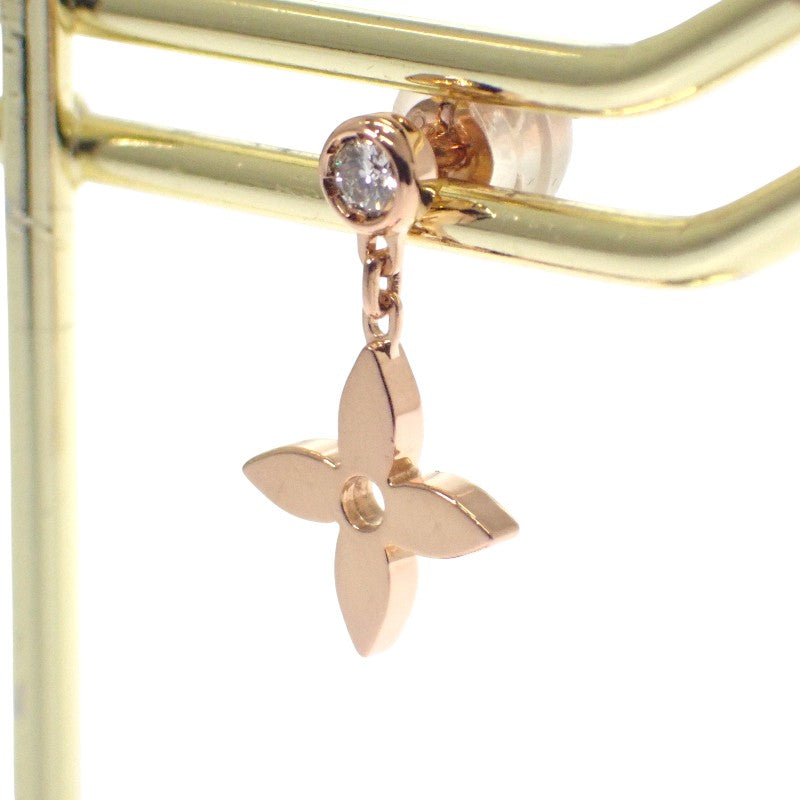 ルイヴィトン LOUIS VUITTON モノグラム・イディール Q96169 ピアス K18ピンクゴールド ダイヤモンド レディース【中古】【ABランク】