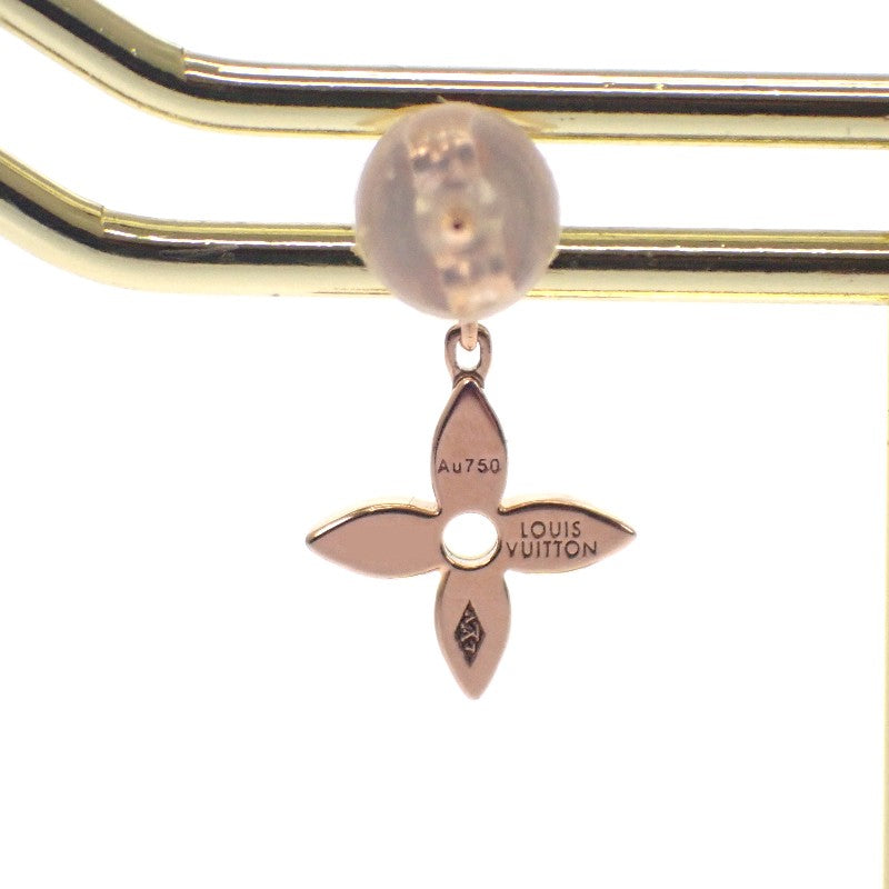 ルイヴィトン LOUIS VUITTON モノグラム・イディール Q96169 ピアス K18ピンクゴールド ゴールド ダイヤモンド レディース【中古】【ABランク】