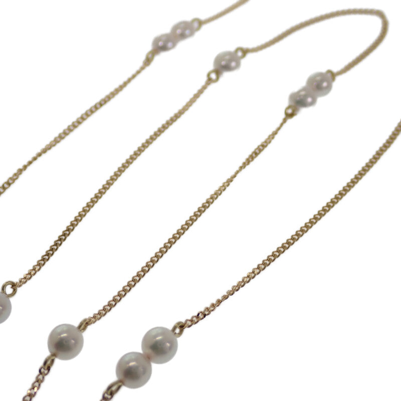 デザインジュエリー パール ネックレス パール K18イエローゴールド レディース【中古】【Aランク】