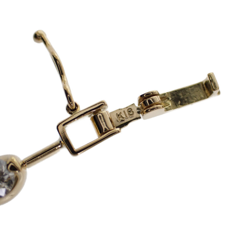 K18 デザインジュエリー ブレスレット K18イエローゴールド ダイヤモンド メンズ レディース【中古】【Aランク】