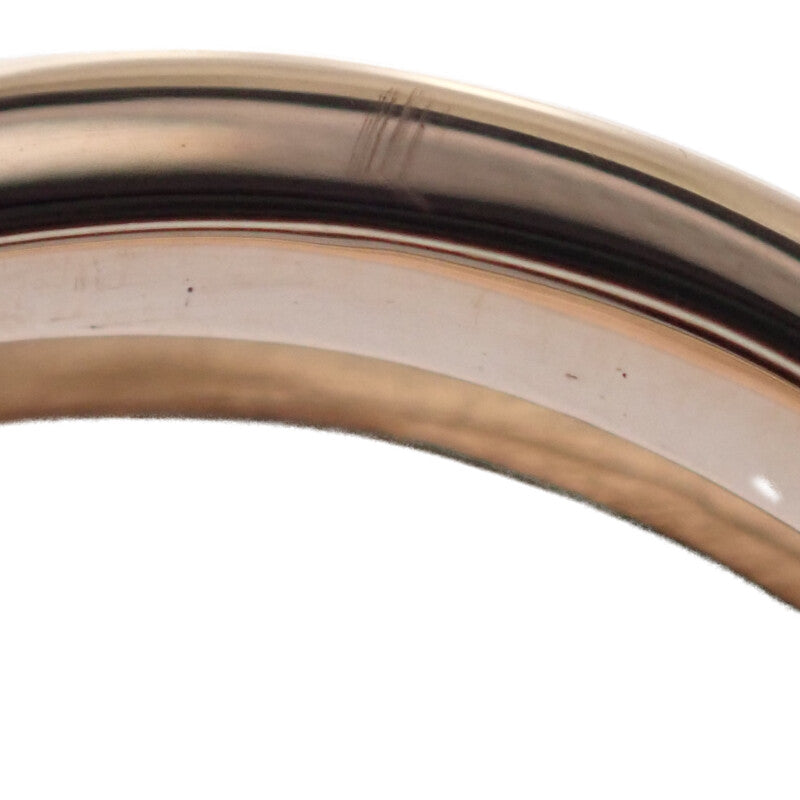 K18 デザインジュエリー 10号 リング K18ピンクゴールド ダイヤモンド レディース【中古】【Aランク】