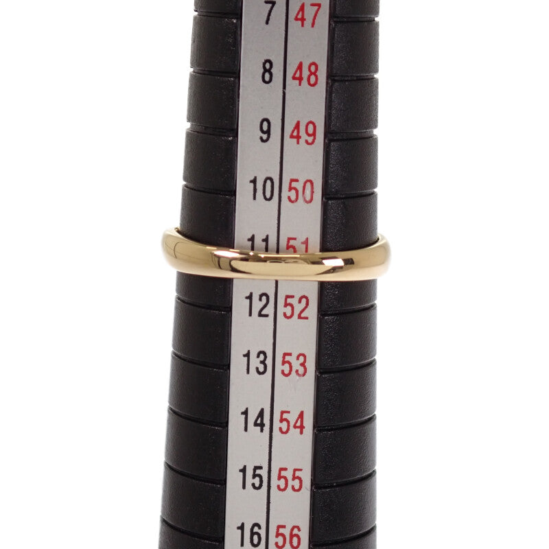 デザインジュエリー リボン 11号 リング K18イエローゴールド ダイヤモンド レディース【中古】【Aランク】