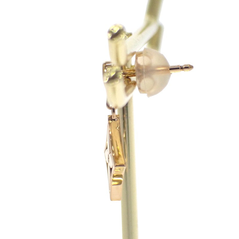 ルイヴィトン LOUIS VUITTON モノグラム・イディール Q96168 ピアス K18イエローゴールド ダイヤモンド レディース【中古】【ABランク】