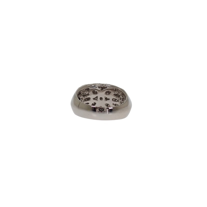 Design Jewelry Pavé Diamond Ring Pt900 Platinum Diamond Ladies Mens 【Used】【A rank】