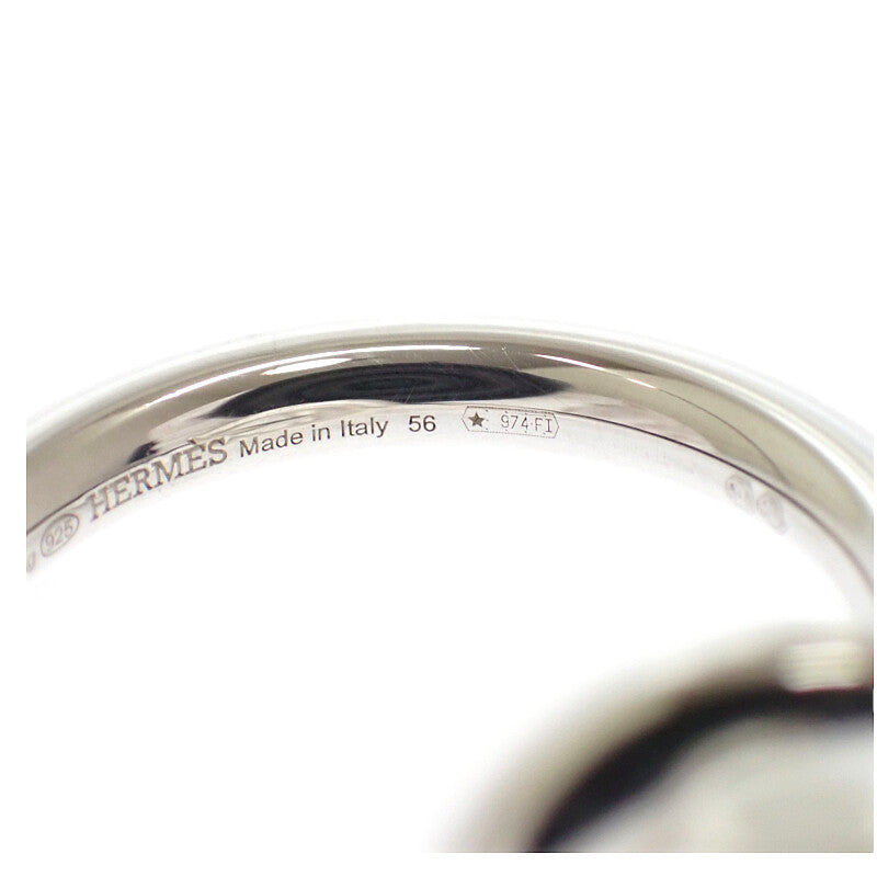 エルメス HERMES エシャペMM シェーヌダンクル 15.5号 H103658B 00056 リング シルバー925 56 メンズ レディース【中古】【Aランク】