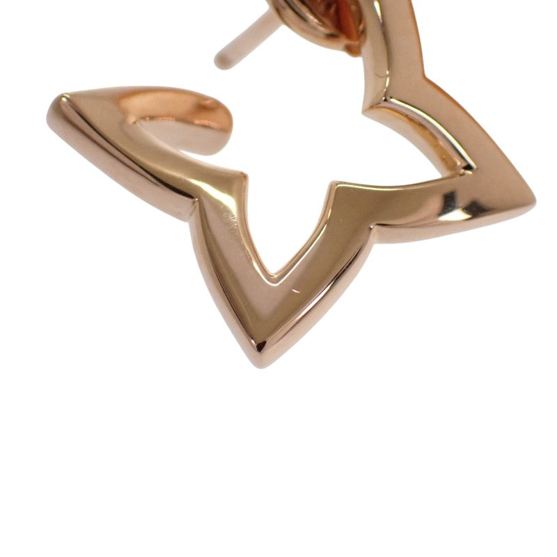 路易威登 LOUIS VUITTON Hoop Blossom 耳環 Q06968 耳環 K18玫瑰金 金色 鑽石 女士【中古】【A級品】