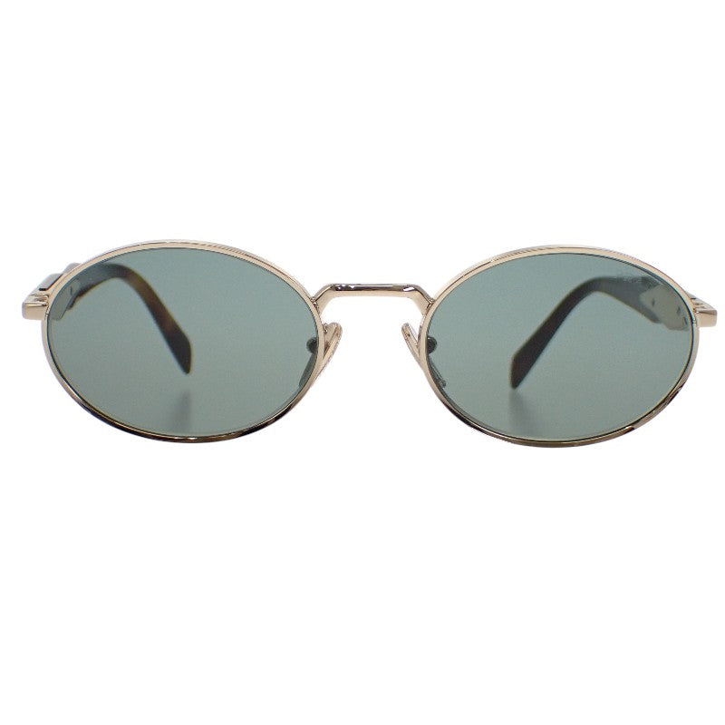 プラダ PRADA アイウェア コレクション SPR65Z_EZVN_FE70L_C_055 サングラス メタル ダークグリーン ブラウン レディース【中古】【Aランク】