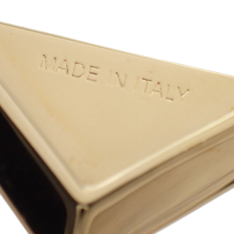 プラダ PRADA メタル 1IO147_2C41_F0056 ピアス メタル ゴールド レディース【中古】【Aランク】