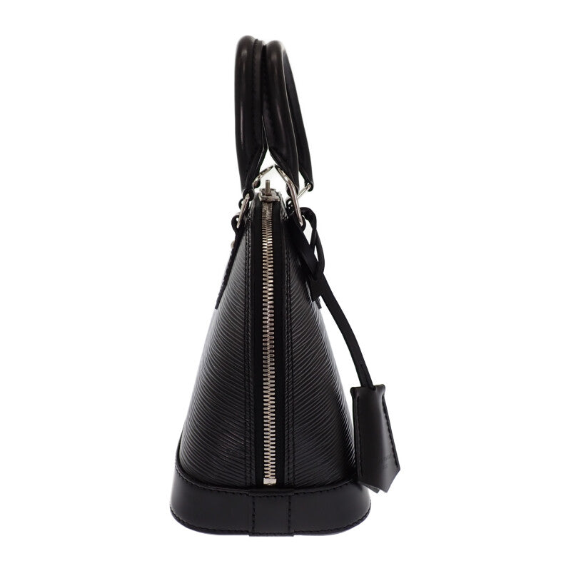 LV LOUIS VUITTON Alma BB M40862 Epi 兩用包 Epi皮革 黑色 銀色金屬件 女款【中古】【A級品】