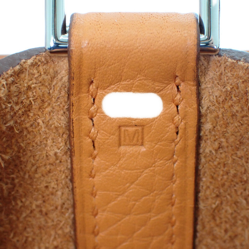 エルメス HERMES ピコタンロックPM ハンドバッグ トリヨンクレマンス オレンジ シルバー金具 レディース【中古】【Aランク】