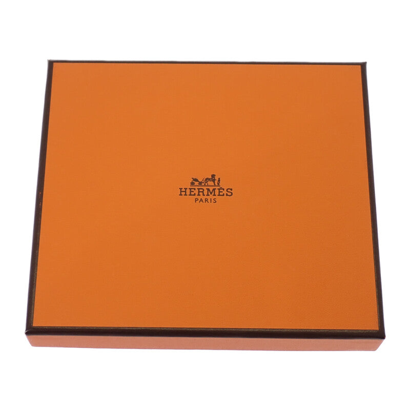 愛馬仕 HERMES In the Loop Wink H083153CJA 零錢包 皮革 焦糖棕色 銀色金屬配件 女款 男女通用【中古】【A級品】