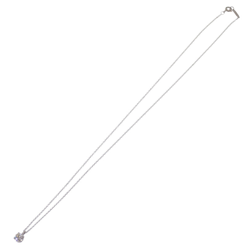 ティファニー TIFFANY&Co. ソリティア 1PD ネックレス Pt950プラチナ ダイヤモンド レディース【中古】【Aランク】