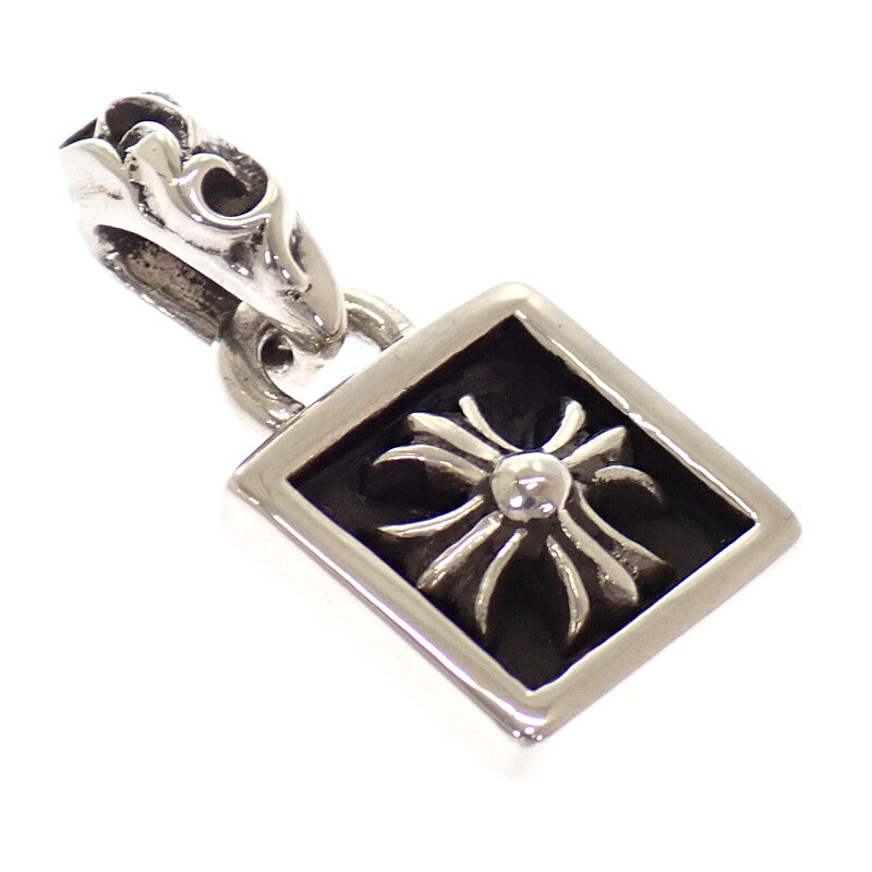 クロムハーツ CHROME HEARTS フレームド CHプラス チャーム 2352-304-1300-9100 ペンダントトップ シルバー925 シルバー メンズ ユニセックス【中古】【Aランク】