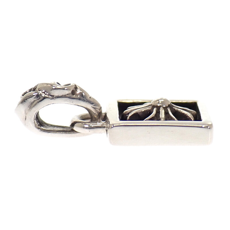 クロムハーツ CHROME HEARTS フレームド CHプラス チャーム 2352-304-1300-9100 ペンダントトップ シルバー925 シルバー メンズ ユニセックス【中古】【Aランク】